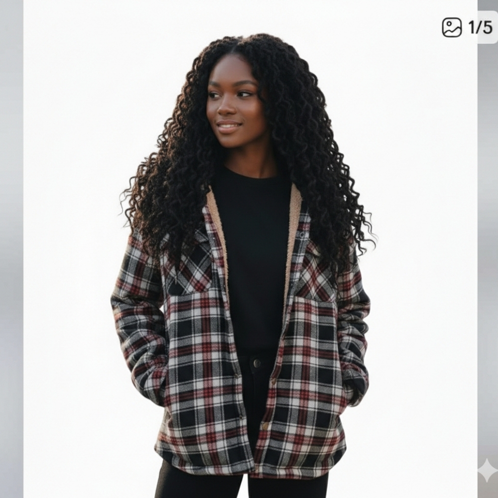 Women's Thick Hoodie Jacket From Euro Joy XXL